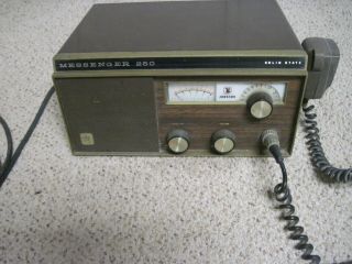 Vintage Johnson Messenger 250 Cb Radio Nr