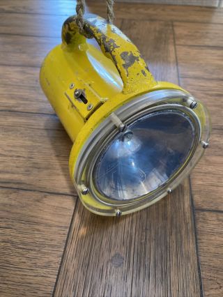 Antique Darrell Allen Dive Bright 500b Scuba Divers Flash Light Industrial Decor