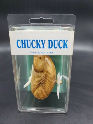 Chucky Duck Vintage Musky Muskie Northern Pike Fishing Lure Tackle Box Bait Nib,