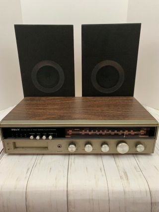 Vintage Tg&y Am/fm Mpx 8 Track Stereo Player Record Model E - 4748