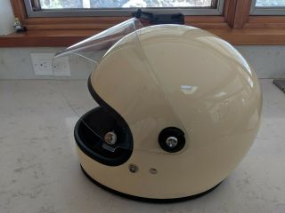 Biltwell Gringo S Helmet (dot/ece) - Size Medium - Vintage White