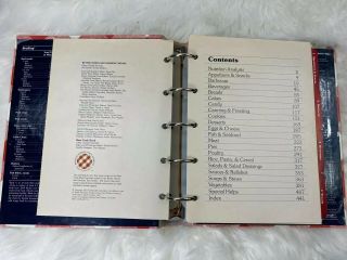 Vintage 1987 Cookbook Better Homes & Gardens Cook Book Hardcover 5 Ring 2