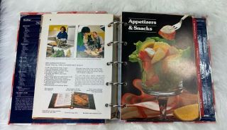 Vintage 1987 Cookbook Better Homes & Gardens Cook Book Hardcover 5 Ring 3