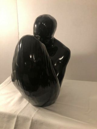 VTG Royal Haeger man and woman embrace kiss sculpture 14 
