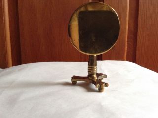 Antique Brass Candle Reflector
