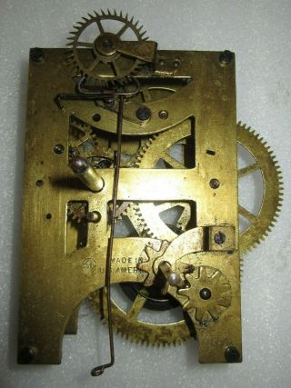 Antique Seth Thomas Time Wall Regulator Clock Movement 41a (store 11)