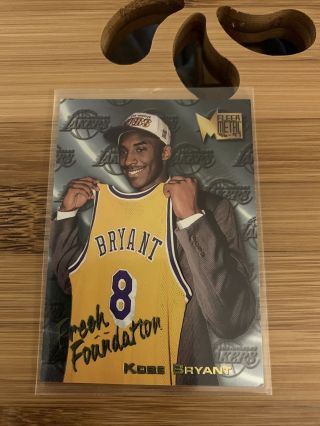 1996 Fleer Metal 137 Kobe Bryant Rookie Card Rc Los Angeles Lakers Hof