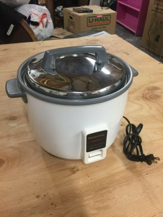 Panasonic Rice Cooker 10 Cup Rice - O - Mat Food Steamer Sr - W18fxp Vintage