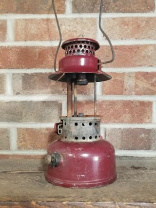 Agm 3016 American Gas Machine Lantern Coleman Style Vintage Lantern No Globe