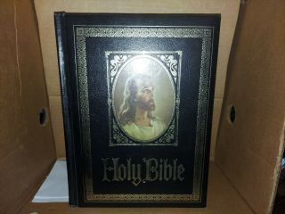 1971 Holy Bible,  King James Version,  Red Letter Edition Black