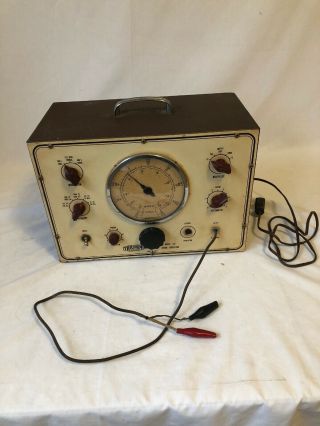 Vintage Triumph Model 130 Signal Generator Antique Test Equipment