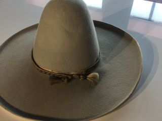 Antique 1930s Horse Hair Hat Band Cowboy Hat Not Spurs 2