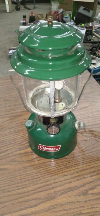 Vintage Coleman Lantern Model 220j Dated 10 - 78