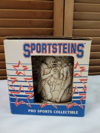 Vintage Buffalo Bills Sportsteins Ceramic Beer Stein Mug