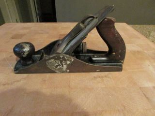 Antique Stanley Bailey No.  4 1/2 Plane Smooth Bottom Two Patent Dates 1902