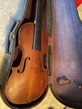 Antique Violin For Restoration 23 In.  - C -