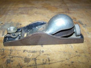 Antique/vintage Stanley No.  65 Low Angle Knuckle Cap Block Plane Good User
