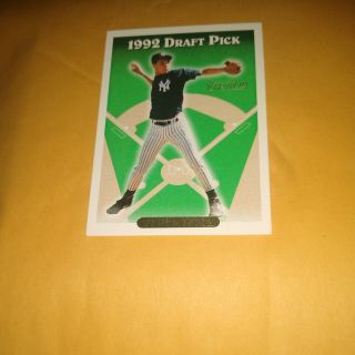 1993 Derek Jeter Topps Gold Rookie Card 1992 Draft Pick
