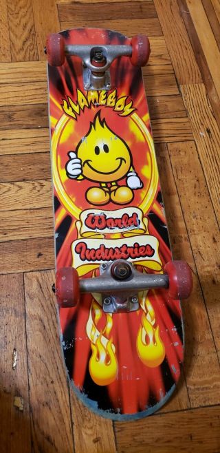 Vintage World Industries Flameboy Skateboard