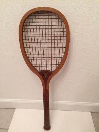 Antique Vintage Tennis Racket Racquet - A.  G.  Spalding - Practice