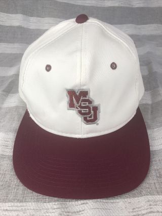 Vintage Mississippi State Bulldogs Football Hat Jackie Sherrill Snapback Hat Msu