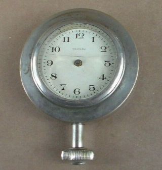 Vintage Waltham Watch Co 8 Days Car Clock ?? Parts