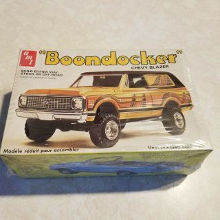 Vintage Amt " Boondocker " Chevy Blazer 1/25 Scale Model Kit Unbuilt