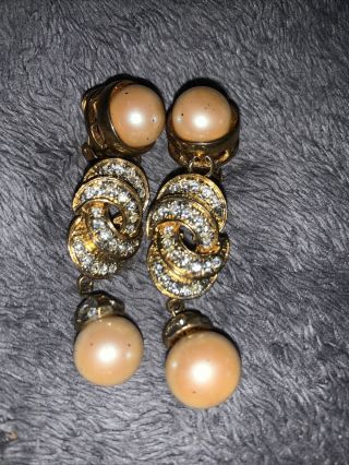 80s Estate Vintage Jewelry Laura Biagiotti Italy Earrings