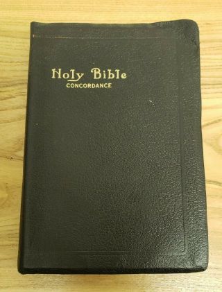 Vtg 1945 Holy Bible King James Version The World Publishing Company Red Letter