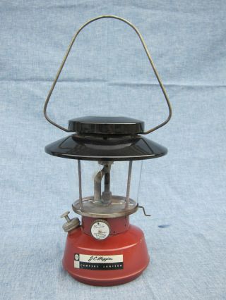 Vintage Jc Higgins Coleman Sears Model 710 Gas Campers Lantern Single Mantle