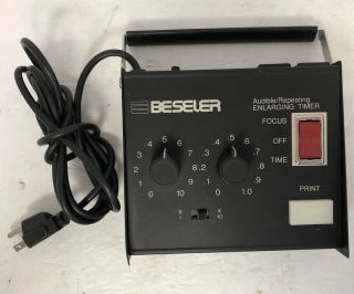 Beseler 8177 Audible/repeating Enlarging Timer For Photography Darkroom Vintage