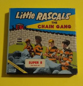 Vintage 8 Film Little Rascals The Chain Gang Ken Films 232 Fort Lee Nj Ex