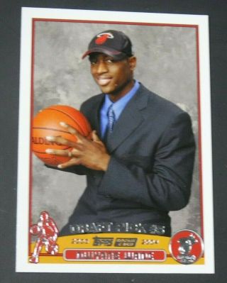 2003 - 04 Topps Dwayne Wade Draft Pick Rc 225 Miami Heat