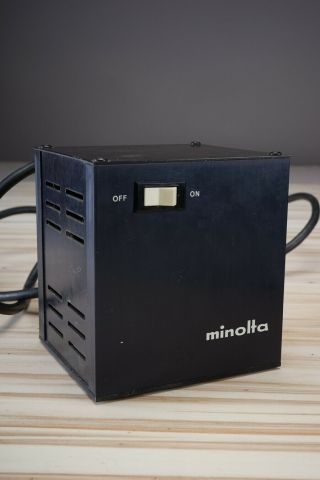 Vintage Minolta Power Supply For Color Enlarger Model Iii And Others ? 120v Ekg