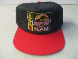 Vintage 1993 Jurassic Park Mcdonalds Team Hat Cap Adjustable