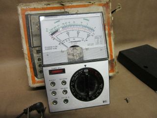 Vintage Micronta Radio Shack 22 - 202a Analog Multimeter 25 - Range Multitester