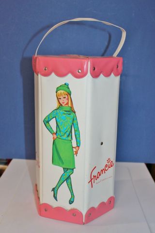 Vintage Francie Doll Case 1965 Mattel Barbie 