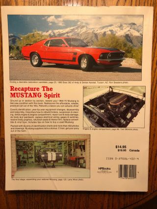 Mustang Restoration Handbook 1965 - 1970 2