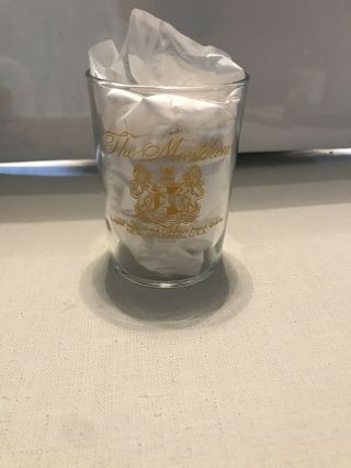 Vintage 1950s Monteleone Hotel Orleans Cocktail Water Glass