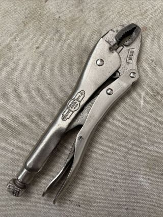 Vintage Peterson Dewitt Vise Grip 10wr Locking Pliers,  Vice Tool Made In Usa 8 "