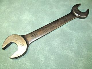 Vintage Williams 1 - 3/8 " X 1 - 7/16 " Open End Wrench - Made In Usa - 14 " Long 2.  5 