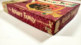 1965 Milton Bradley MB THE ADDAMS FAMILY Card Game [4536] Vintage VTG - COMPLETE 3