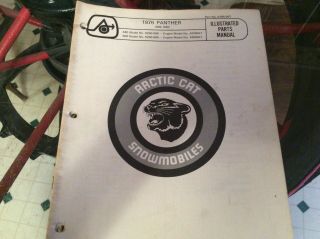 Vintage Arctic Cat Snowmobile Manuals Panther 5 Manuals