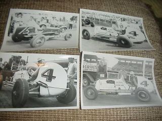 6 - - 7 X 5 Gloss Vintage Race Car Photos Carpenter All 1947 Diffrent Photos