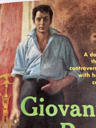 Giovanni’s Room James Baldwin vintage literary paperback Signet 2