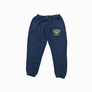 Vintage 90s Michigan Wolverines Pro - 1 Sweat Pants Size Medium College