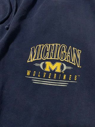 Vintage 90s Michigan Wolverines Pro - 1 Sweat Pants Size Medium College 2