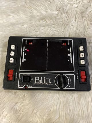 Vintage Tomy Blip The Digital Game Handheld Electronic Game Z1