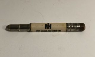 Vtg International Harvester Advertising Bullet Pencil Columbia St.  Fort Wayne In