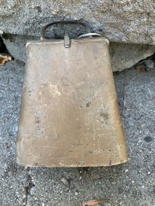 Antique Primitive Cow Bell Vintage / What A Great Find 2